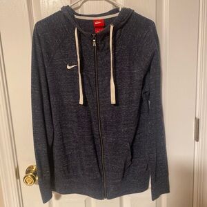 Nike full zip lightweight sweatshirt